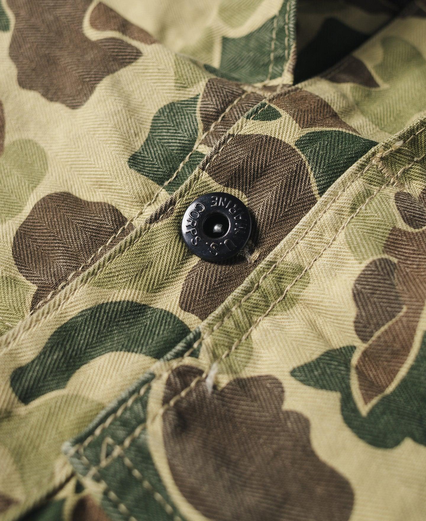 WWII USMC Type P-44 HBT Duck Hunter Camo Jacket Product Image