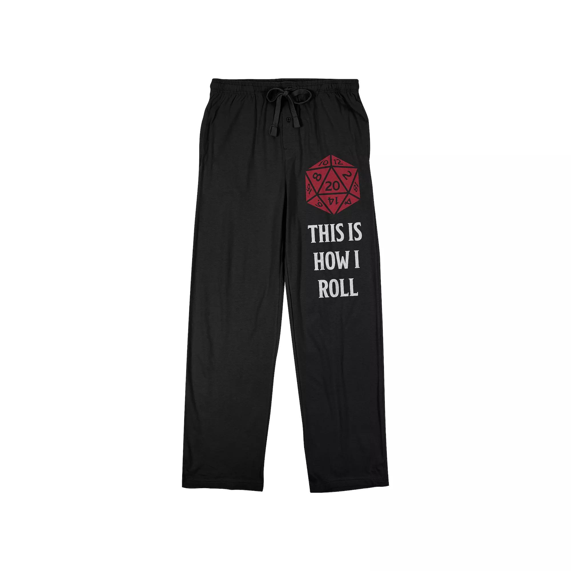 Men's Dungeons & Dragons Pajama Pants,  Product Image