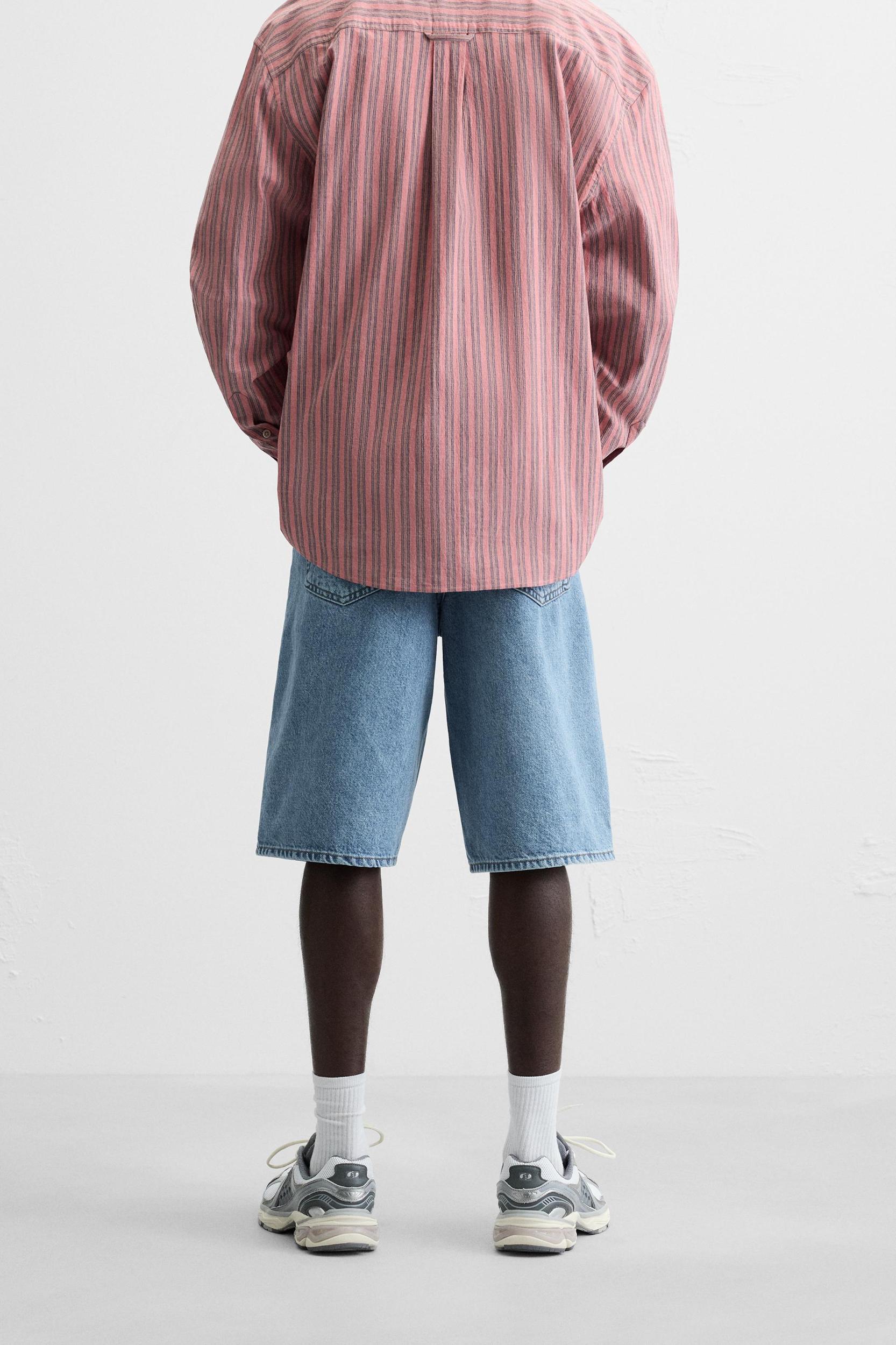 BAGGY FIT DENIM SHORTS Product Image