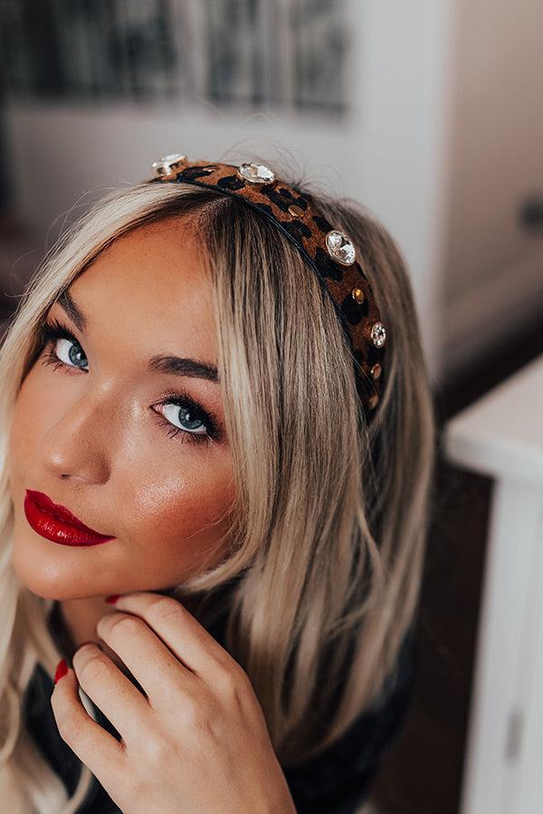 Happy Photos Embellished Leopard Headband Product Image