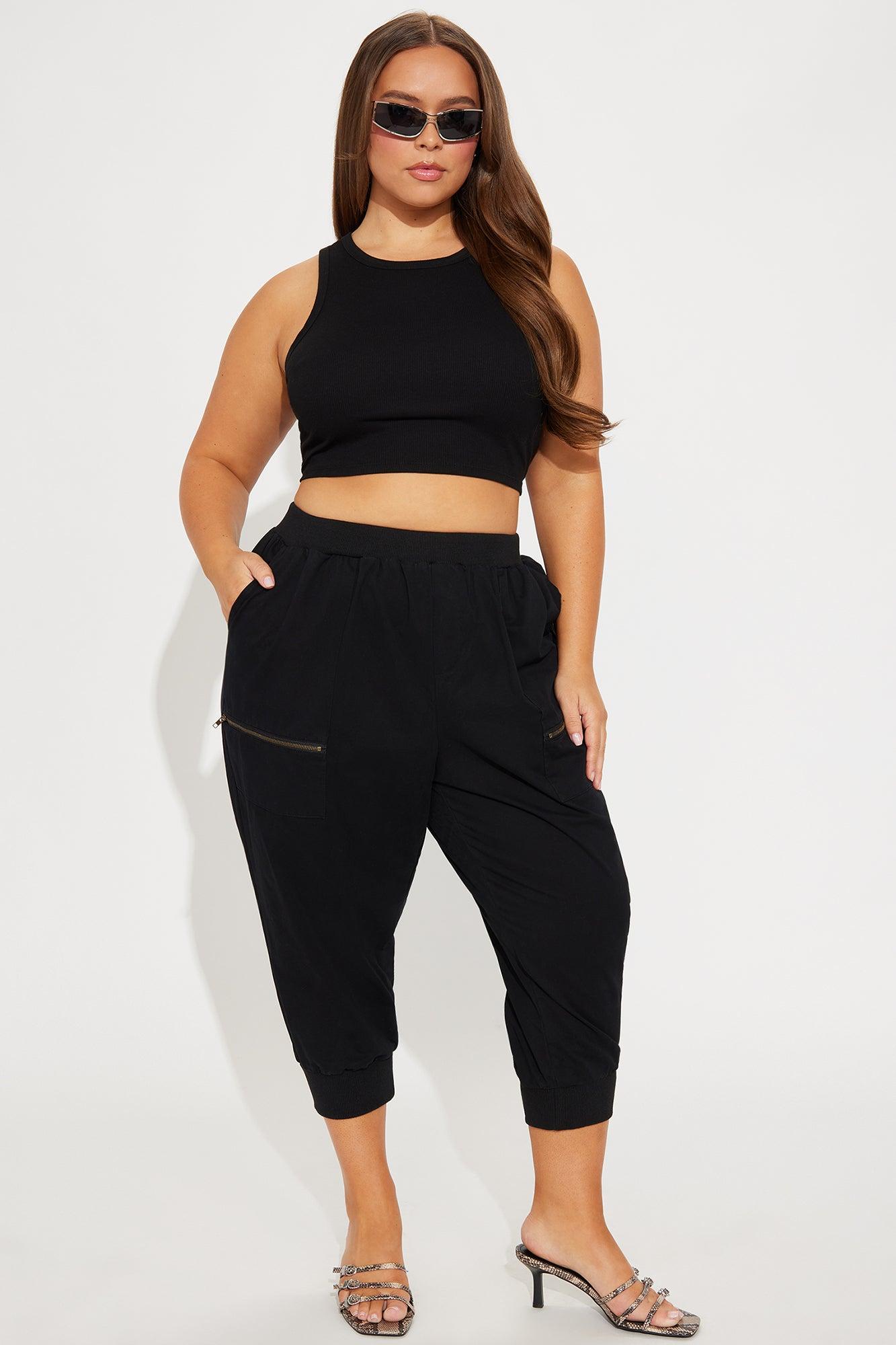 Olivia Capri Pant - Black Product Image