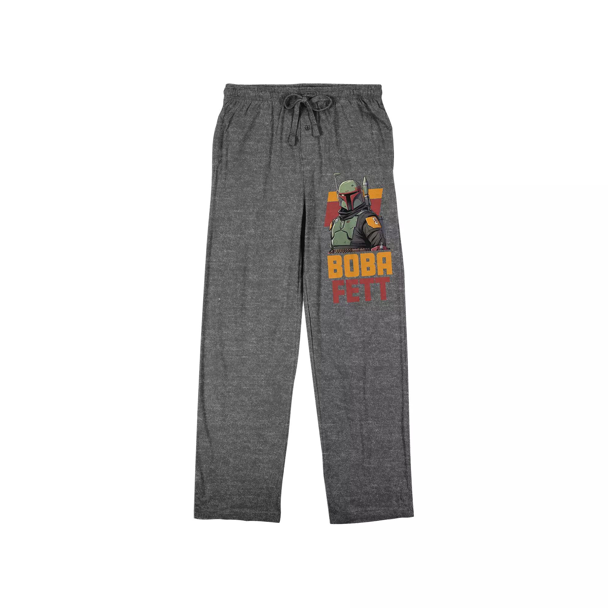 Men's Boba Fett Classic Pajama Pants,  Product Image