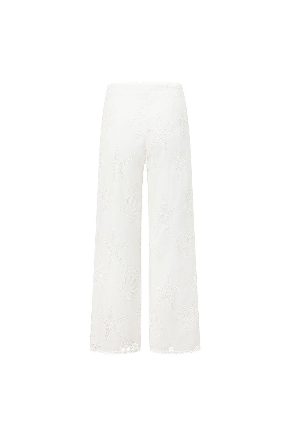 Nissi Pants - Corallo Bianca Product Image