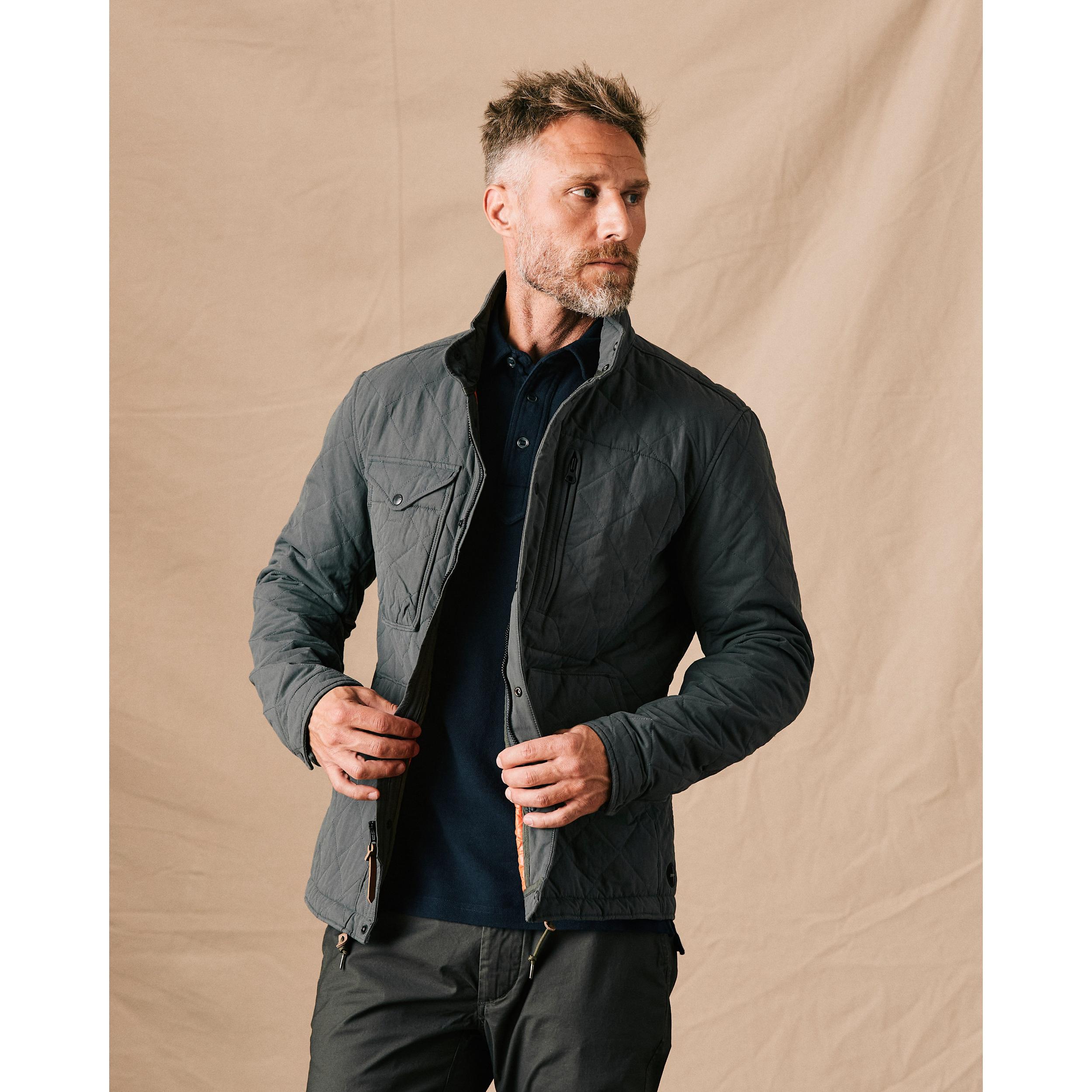 Quilted Insulated Tanker Jacket Product Image