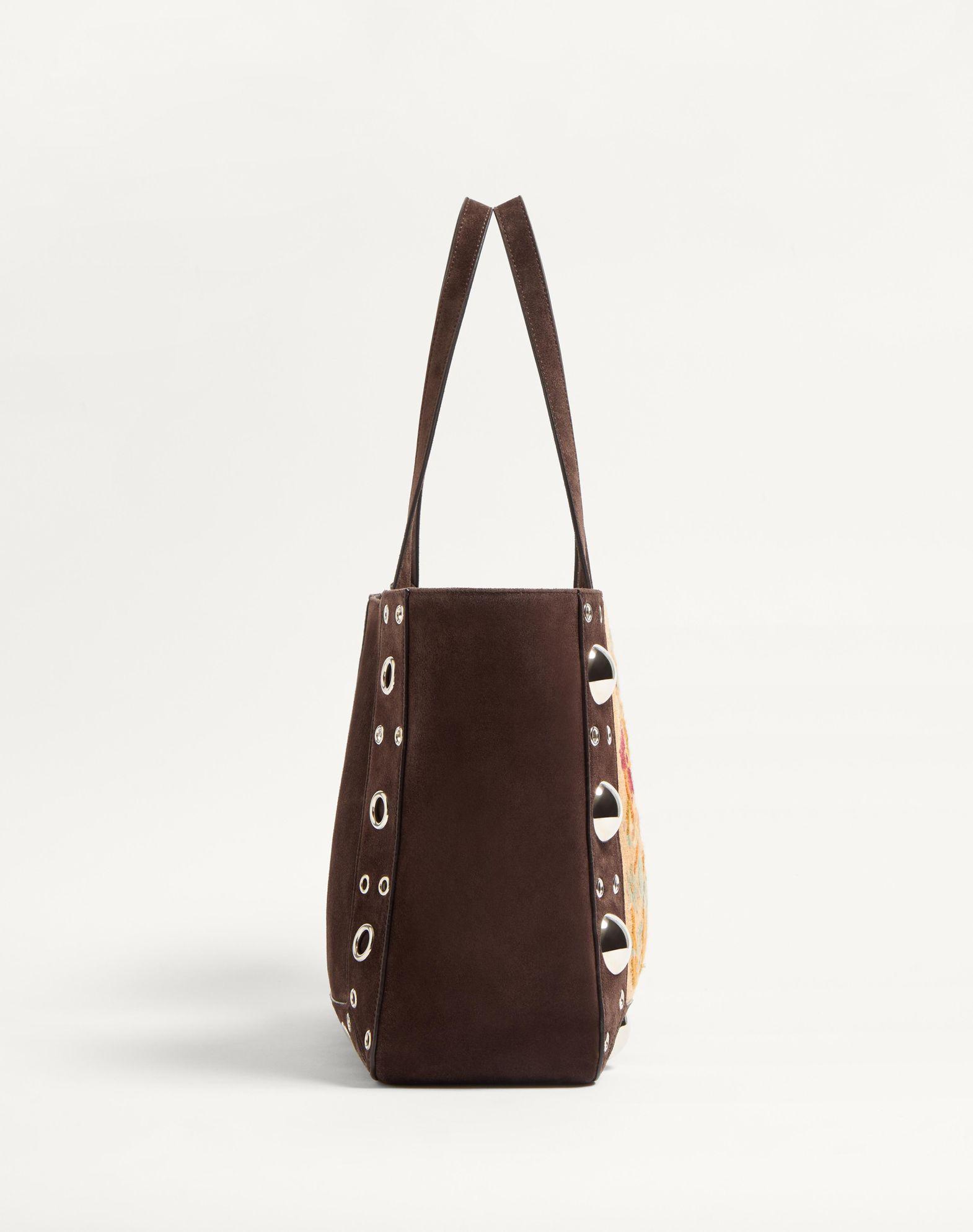 Valentino Garavani Nellcôte Medium Embroidered Shopping Bag Product Image