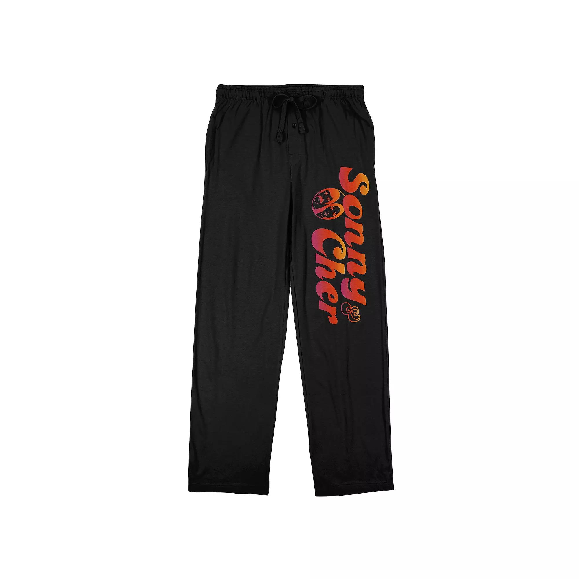 Men's Batman Beyond Red Logo Pajama Pants, Size: Medium, Black Product Image
