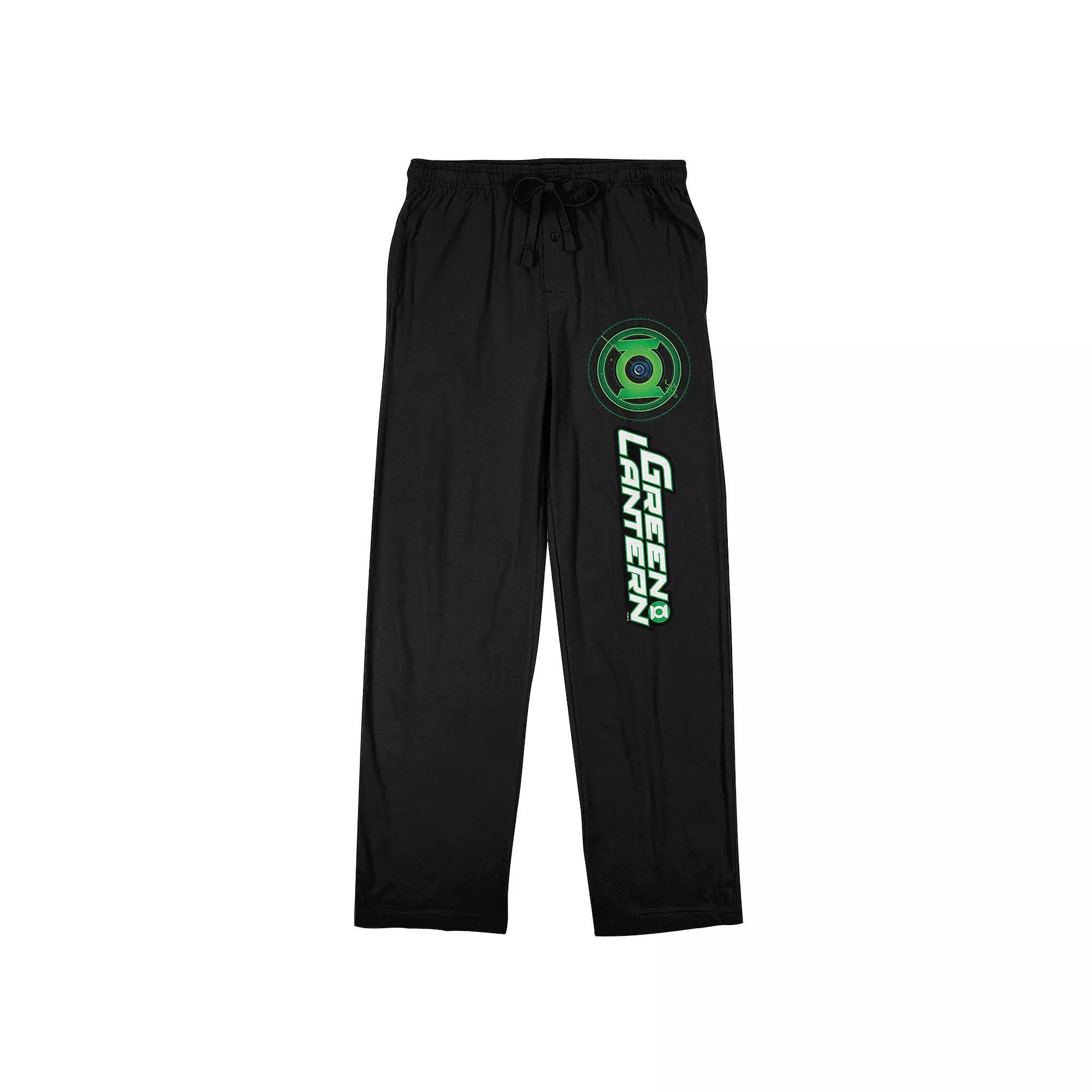 Mens Green Lantern Icon Pajama Pants Product Image