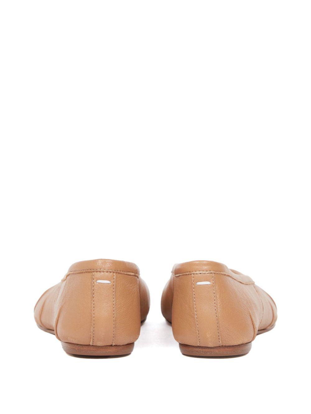Tabi leather ballerina shoes Product Image