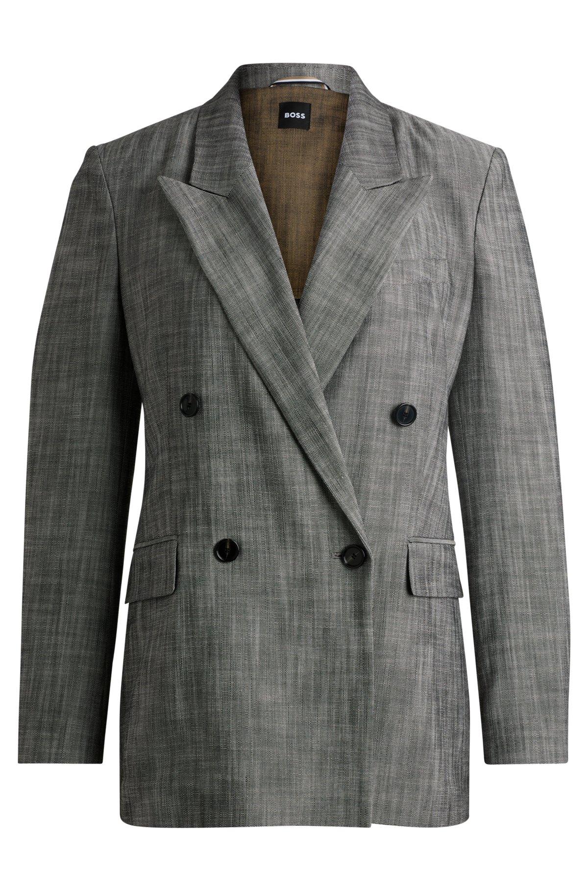 Regular-fit double-breasted blazer Product Image