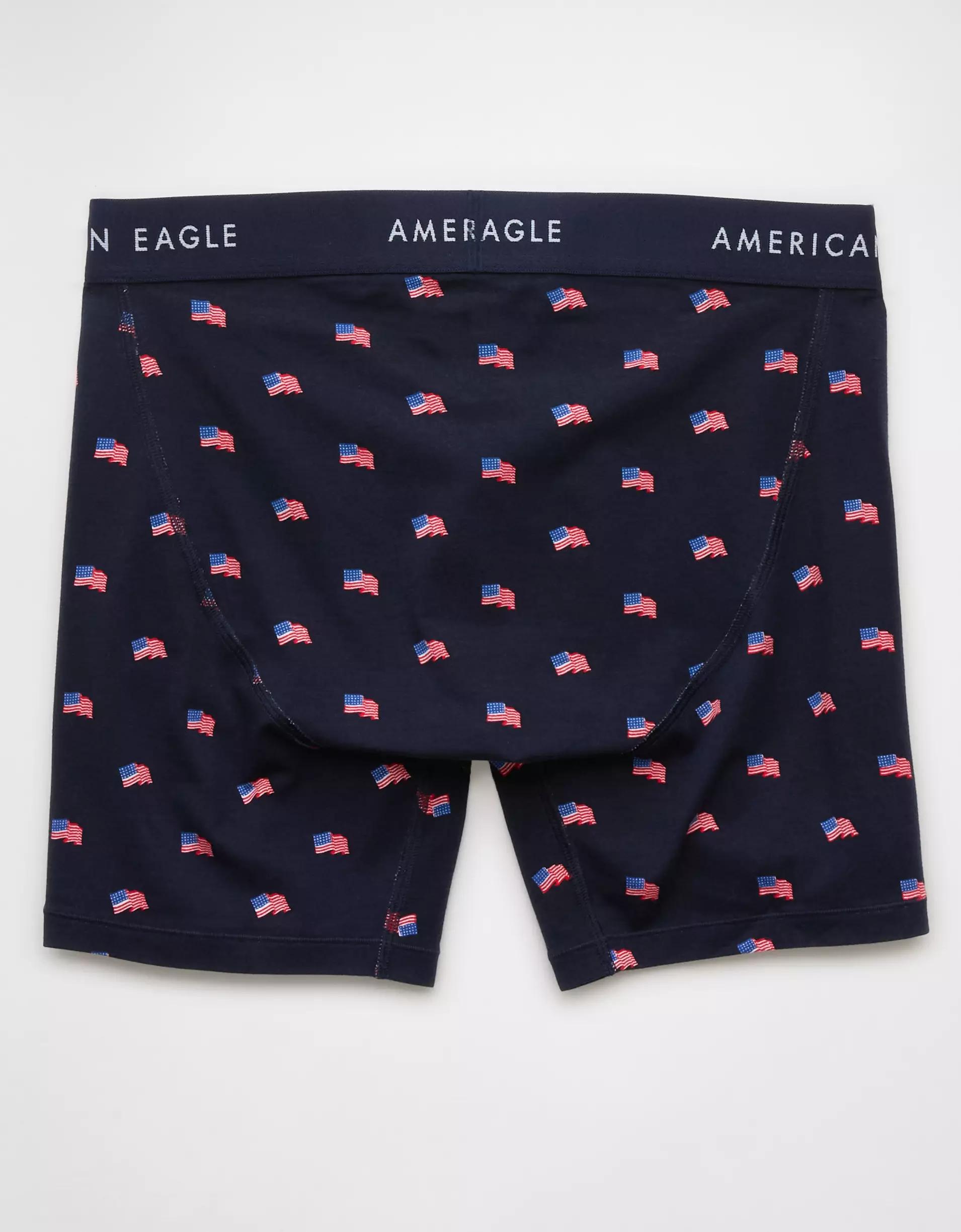 AEO Men's USA 6" Classic Boxer Brief Product Image