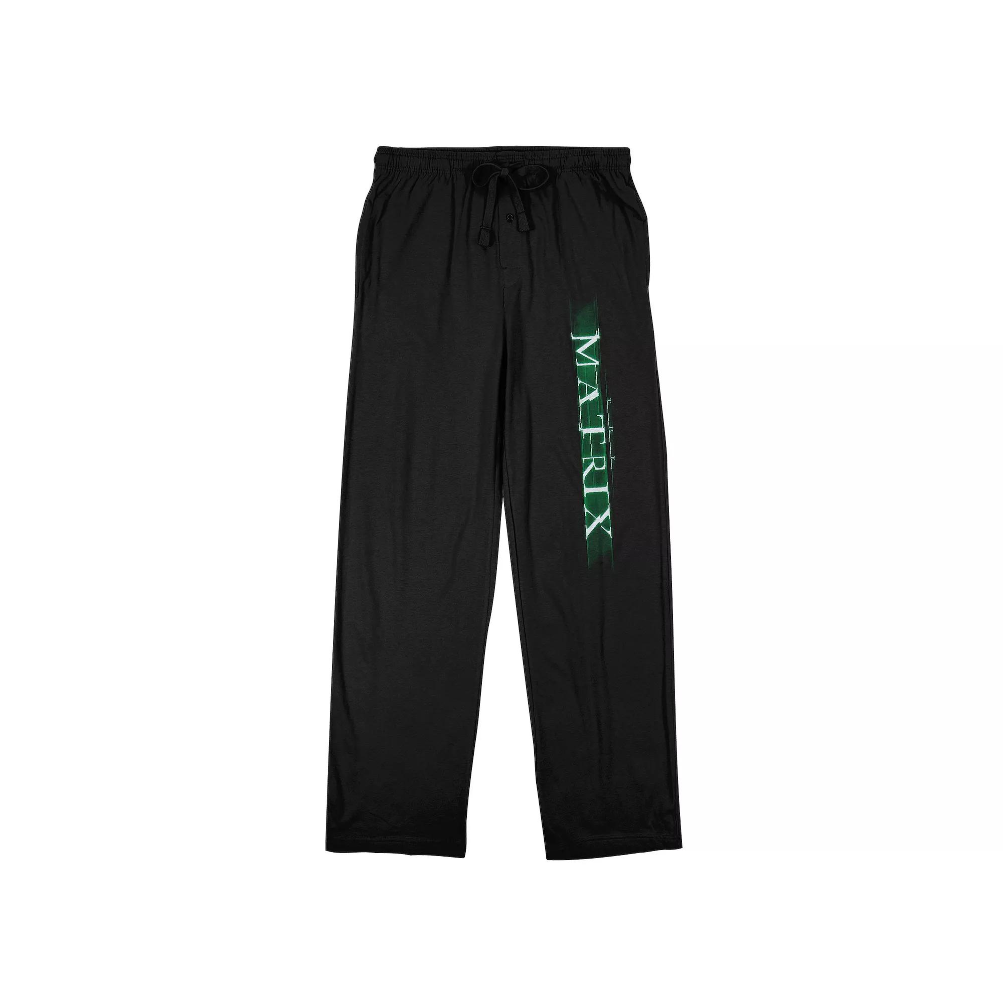 Men's The Matrix Logo Pajama Pants,  Product Image