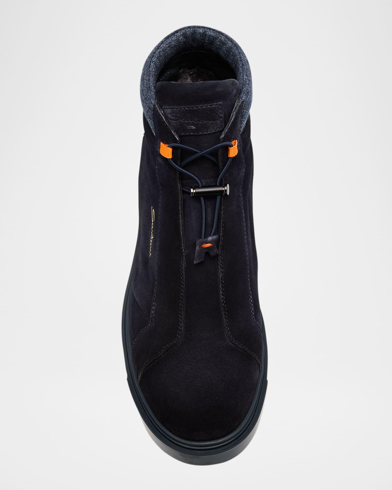 Men's Corvat Shearling-Lined Ankle Boots Product Image