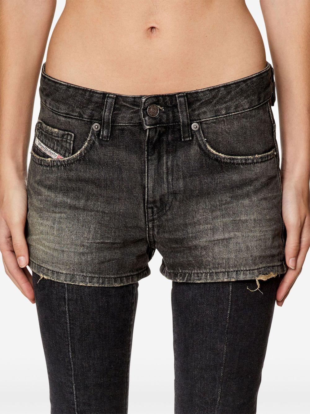 De-Yuba denim shorts Product Image