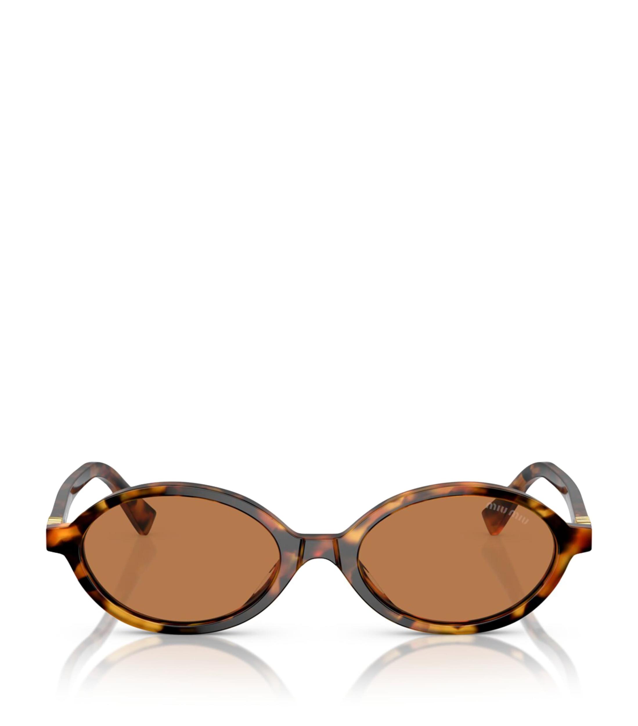 MIU MIU 0mu 04zs19p2z1 In Brown Product Image