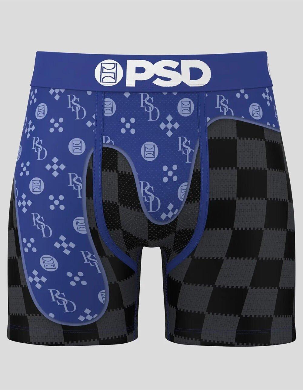 PSD Blueberry Luxe Mens Boxer Briefs - MULTI Product Image