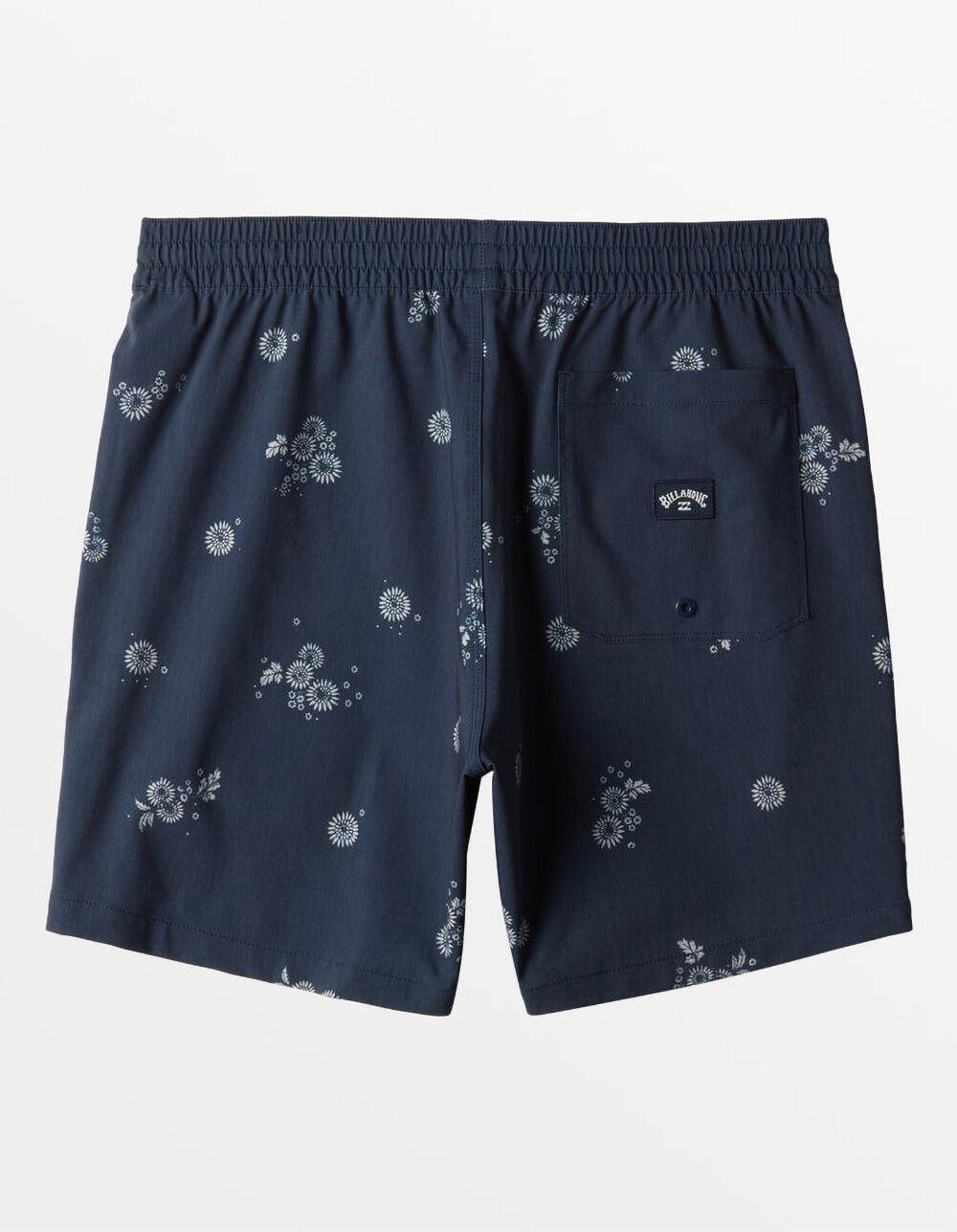 BILLABONG Sundays Layback Mens 17" Swim Shorts - DARK BLUE Product Image