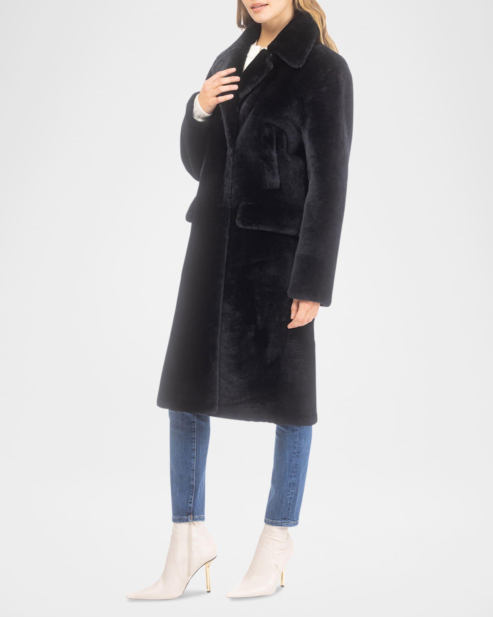 Merino Shearling Lamb Short Coat Product Image