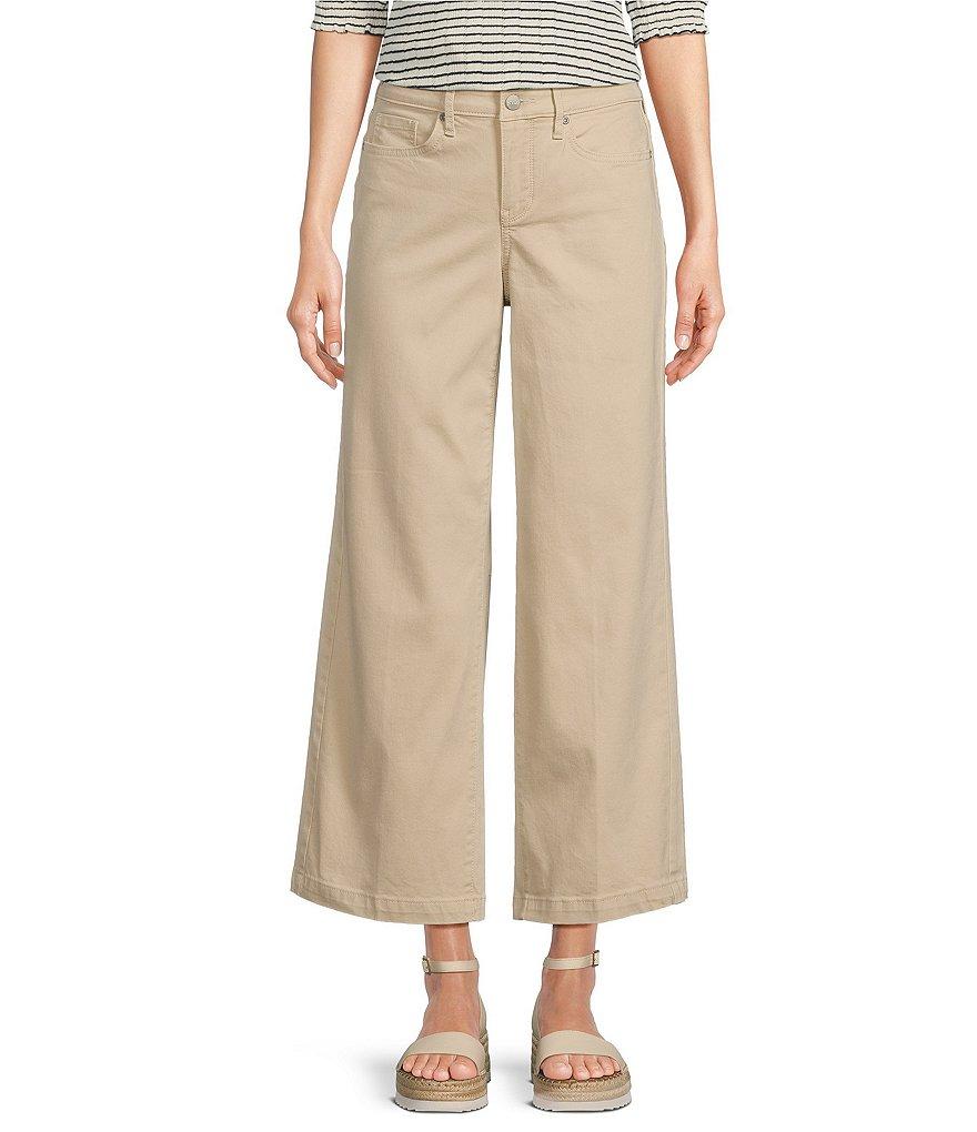 NYDJ Teresa Stretch Wide Leg Ankle Jeans Product Image