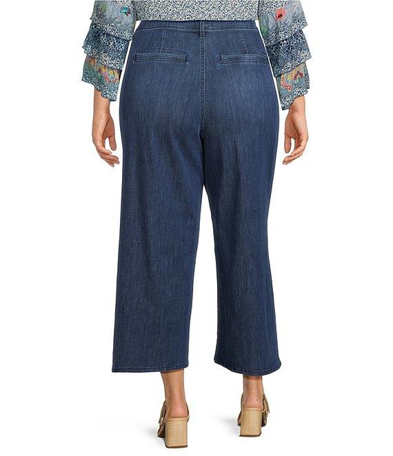 NYDJ Plus Size Mona High Rise Ankle Trouser Jeans Product Image