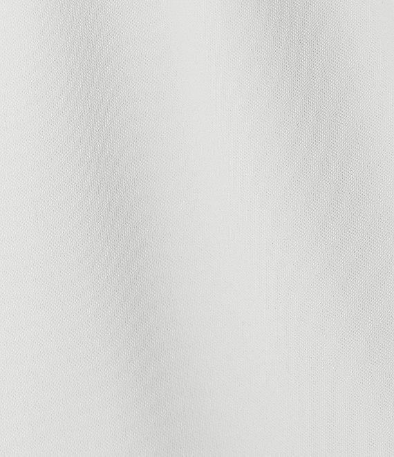 Caroline Rose Matte Crepe Scoop Neck Sleeveless Tank Top Product Image