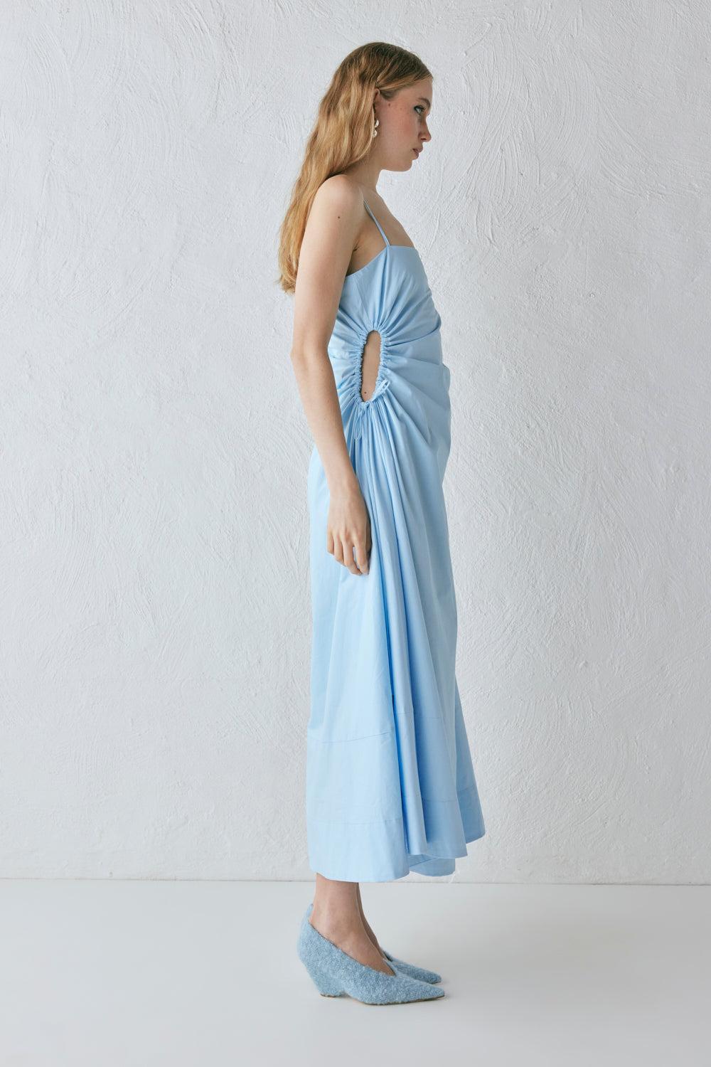 Sailor Midi Dress Sky Product Image