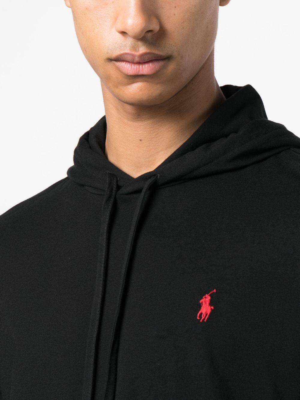 Polo Pony-embroidered cotton hoodie Product Image