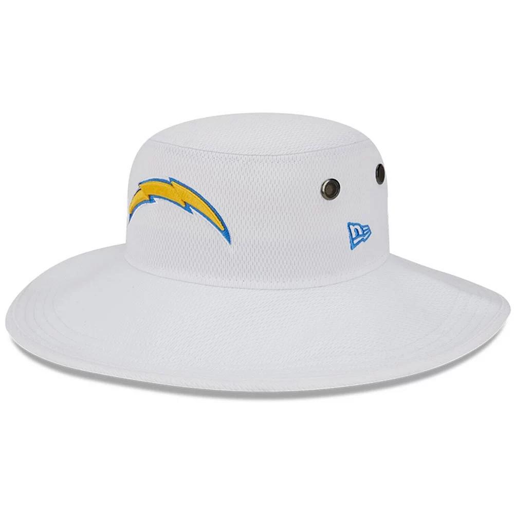 Men's New Era White Los Angeles Chargers 2023 NFL Training Camp Panama Bucket Hat Product Image
