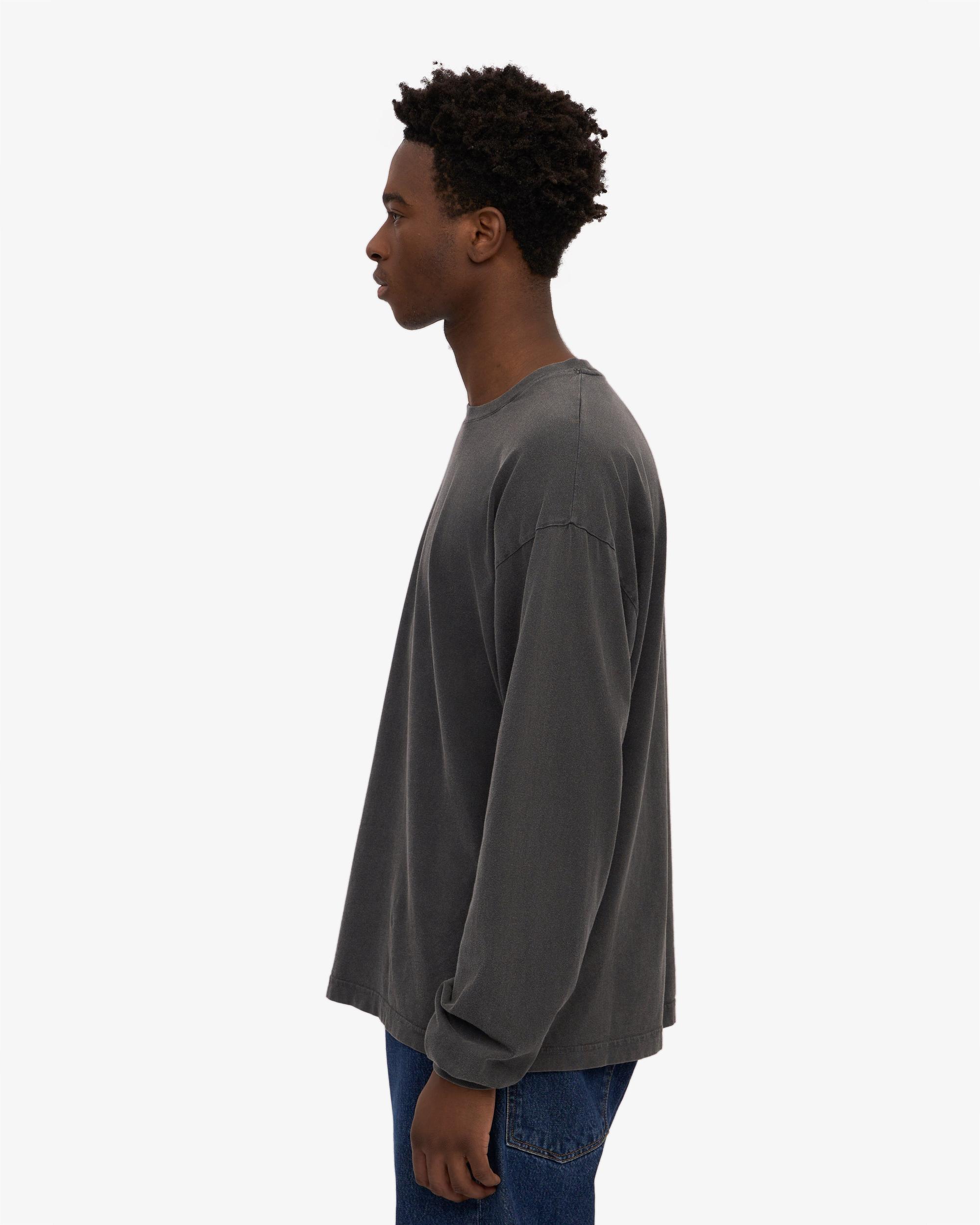 Oversized Organic LS T-Shirt - Midnight Forest Product Image