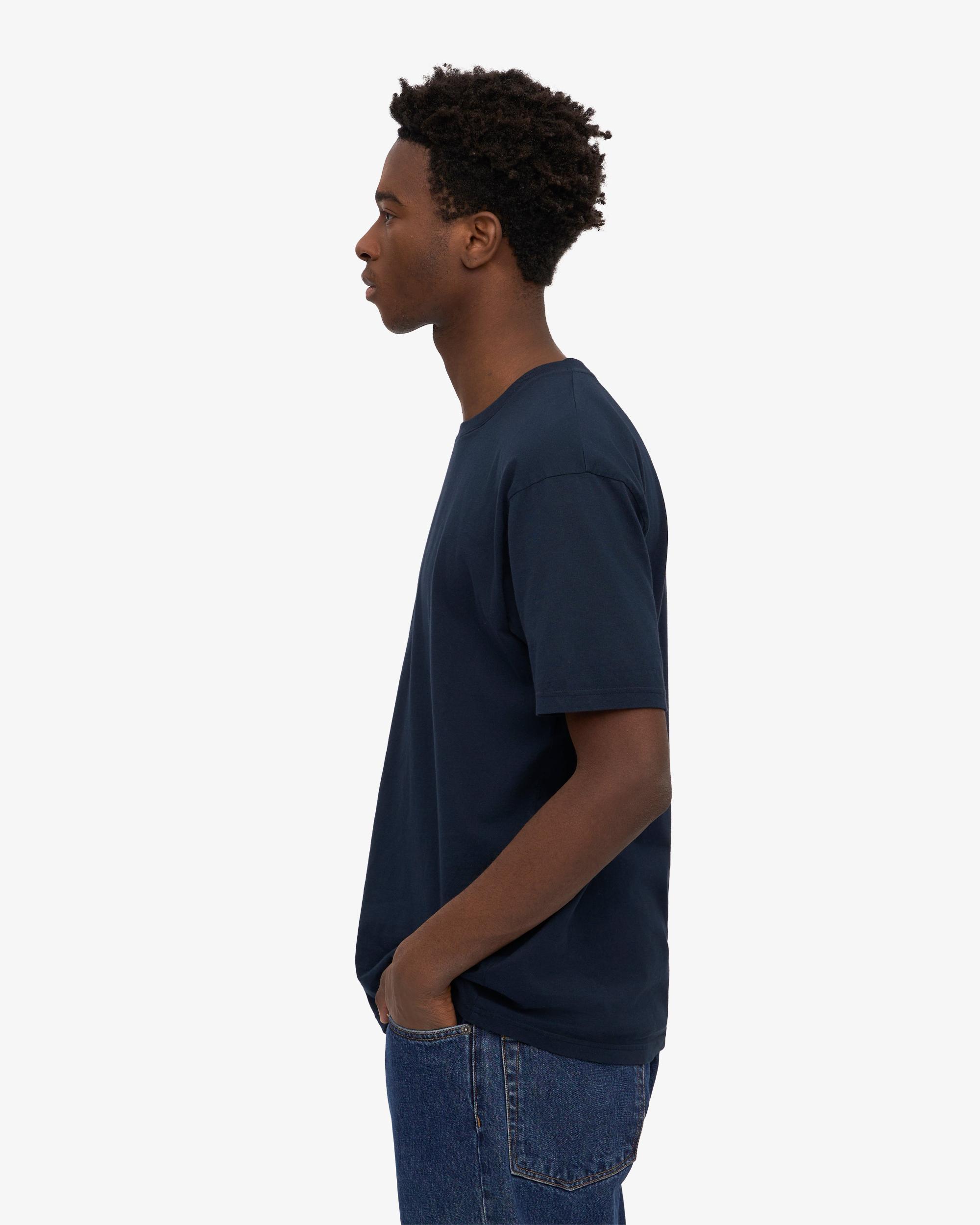 Classic Organic Tee - Navy Blue Product Image