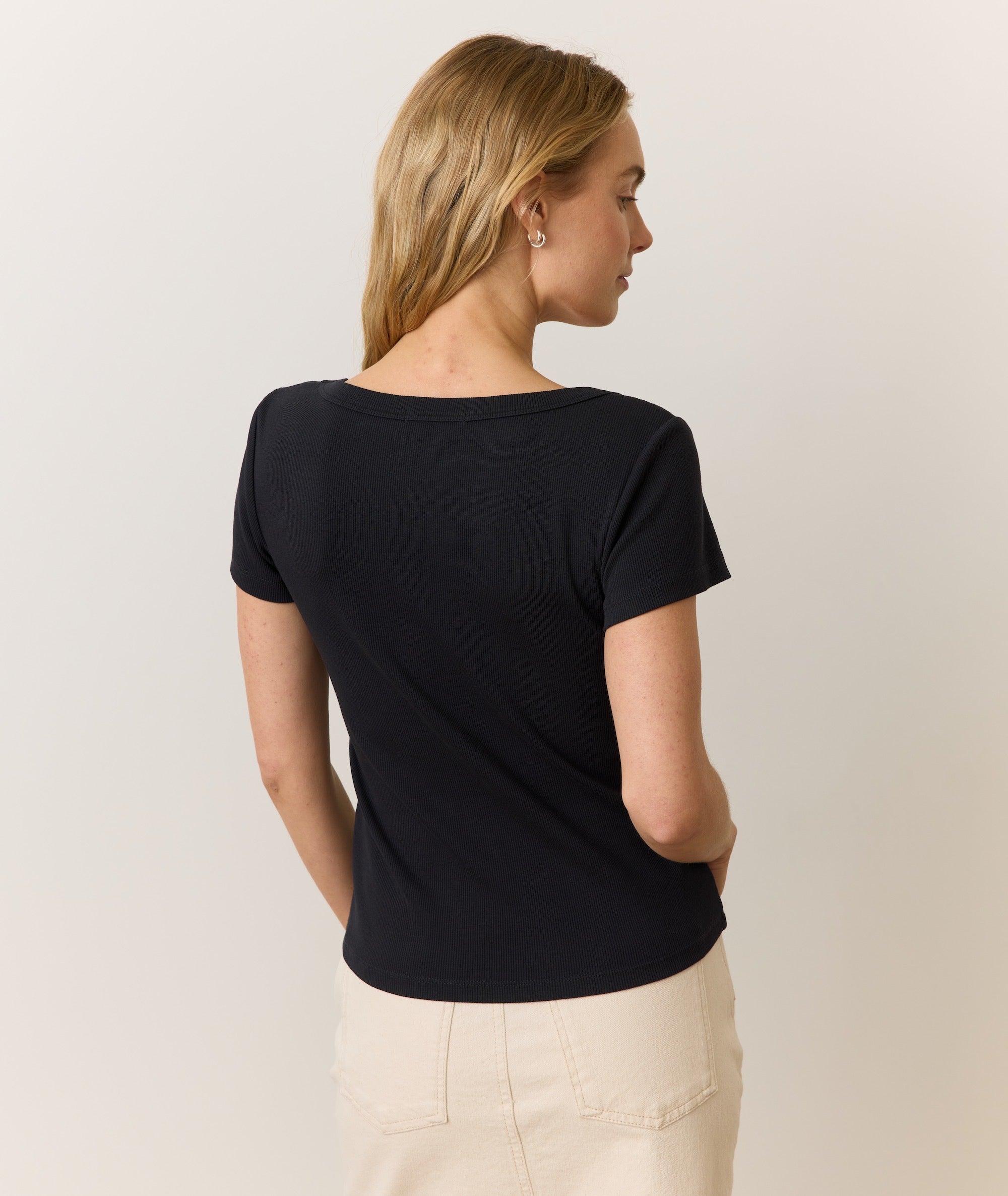 Lexi Rib Sun-In Scoop Tee Product Image