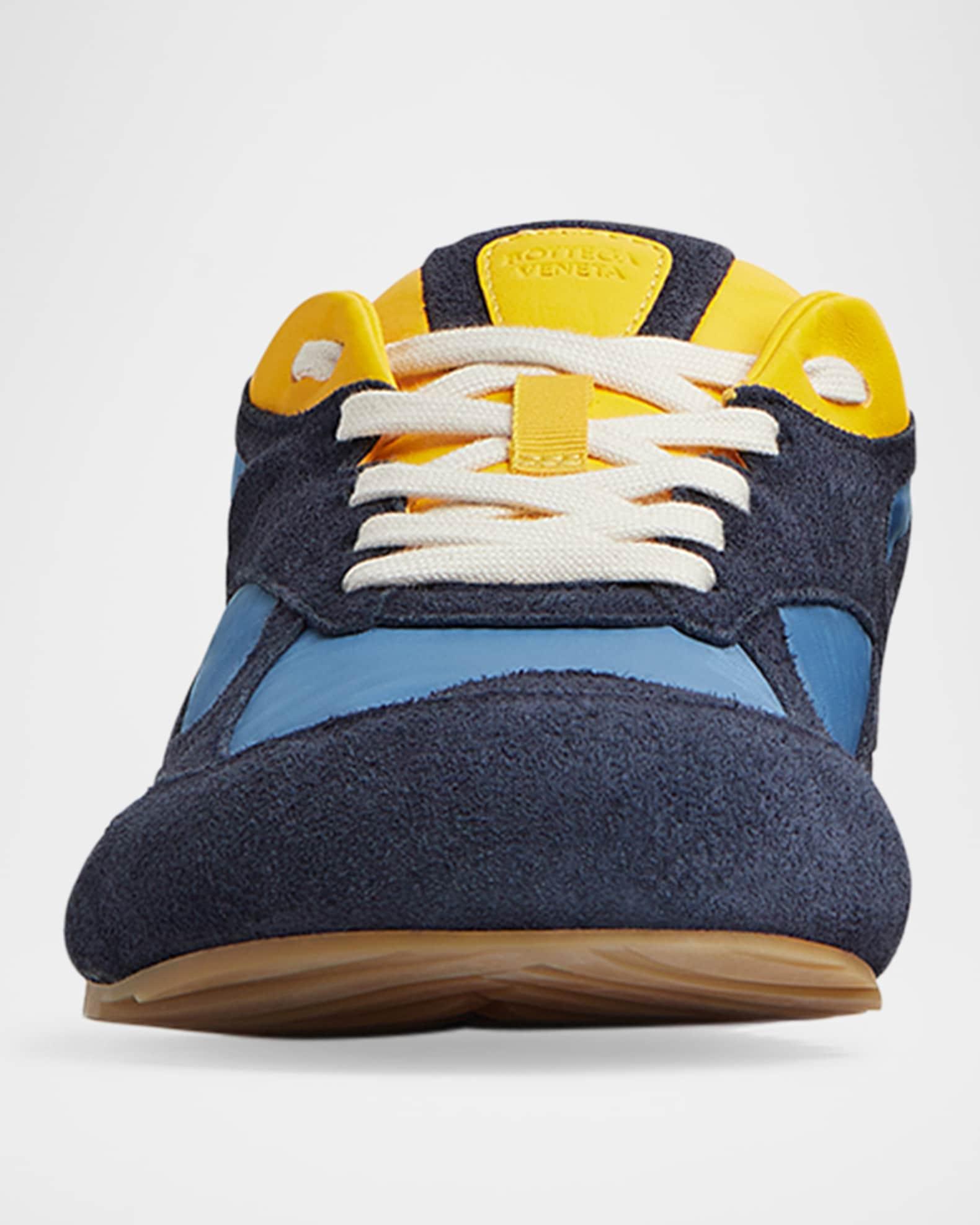 Orbit Lite Lace-Up Suede and Nylon Sneakers Product Image