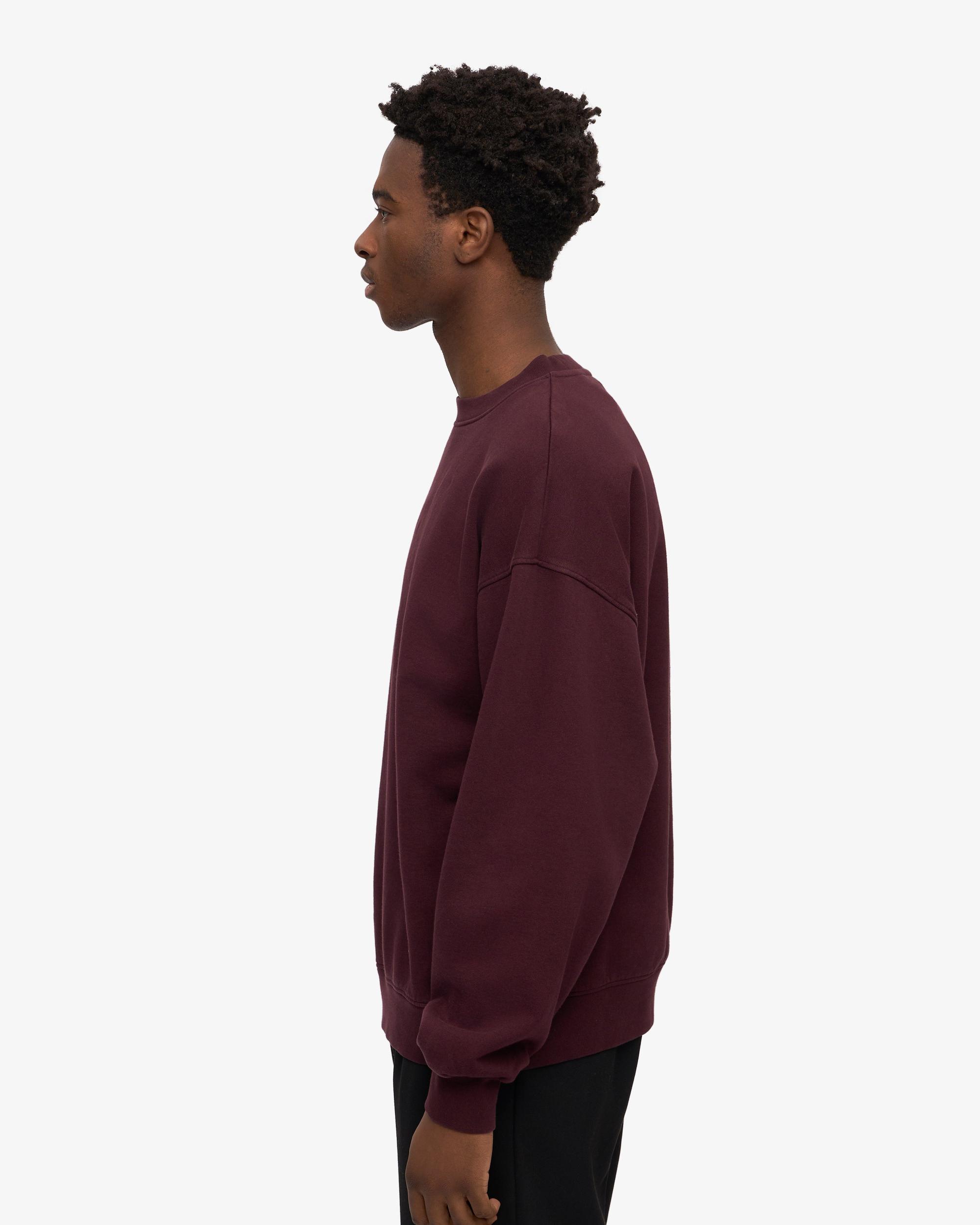 Organic Oversized Crew - Navy Blue Product Image