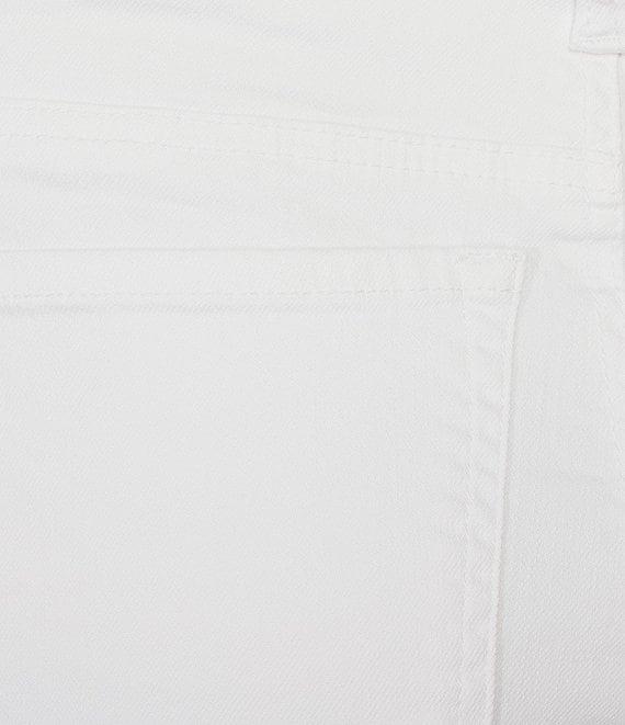 John Mark Embroidered Eyelet 5-Pocket Pants Product Image