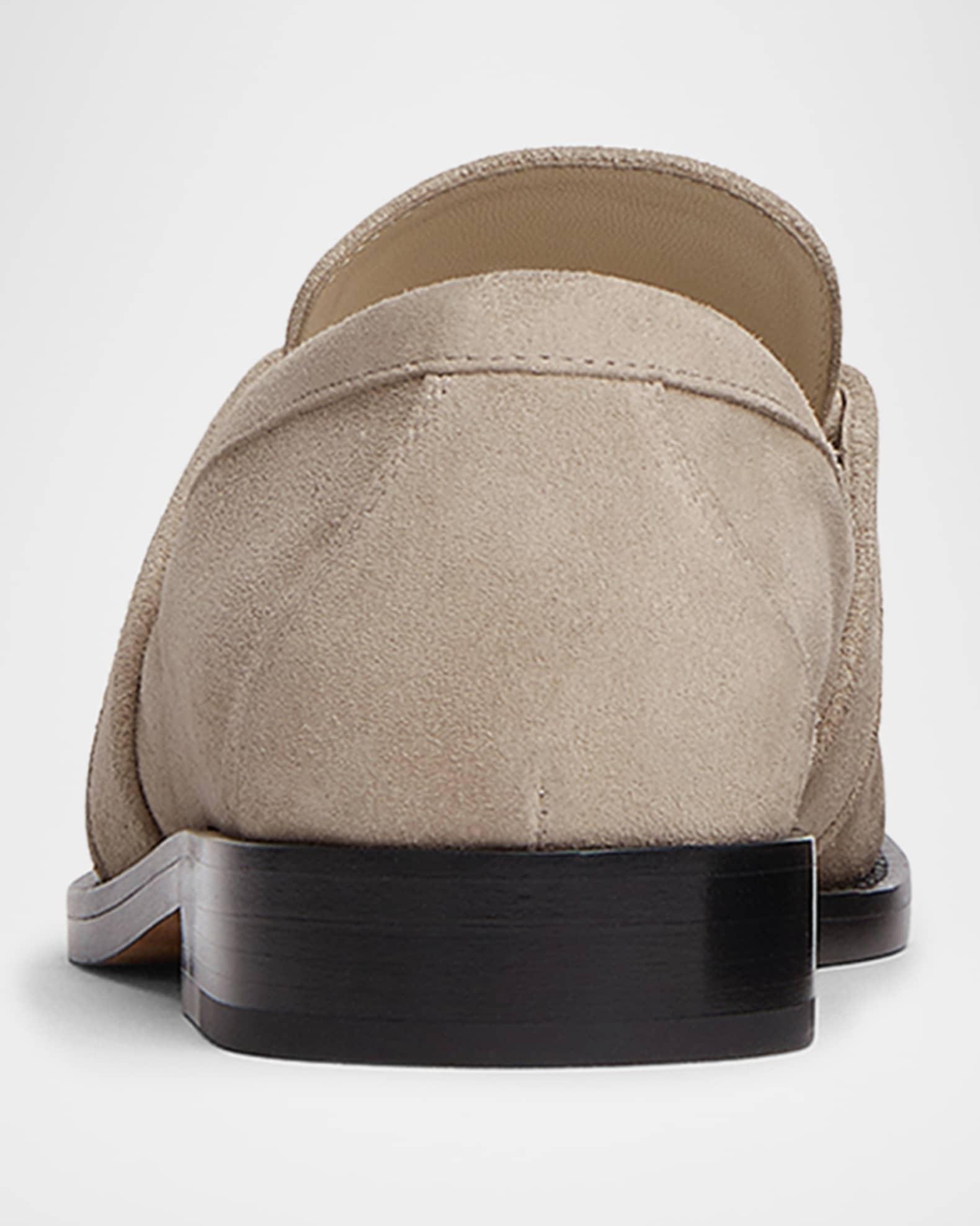 Astaire Knot Soft Suede Loafers Product Image