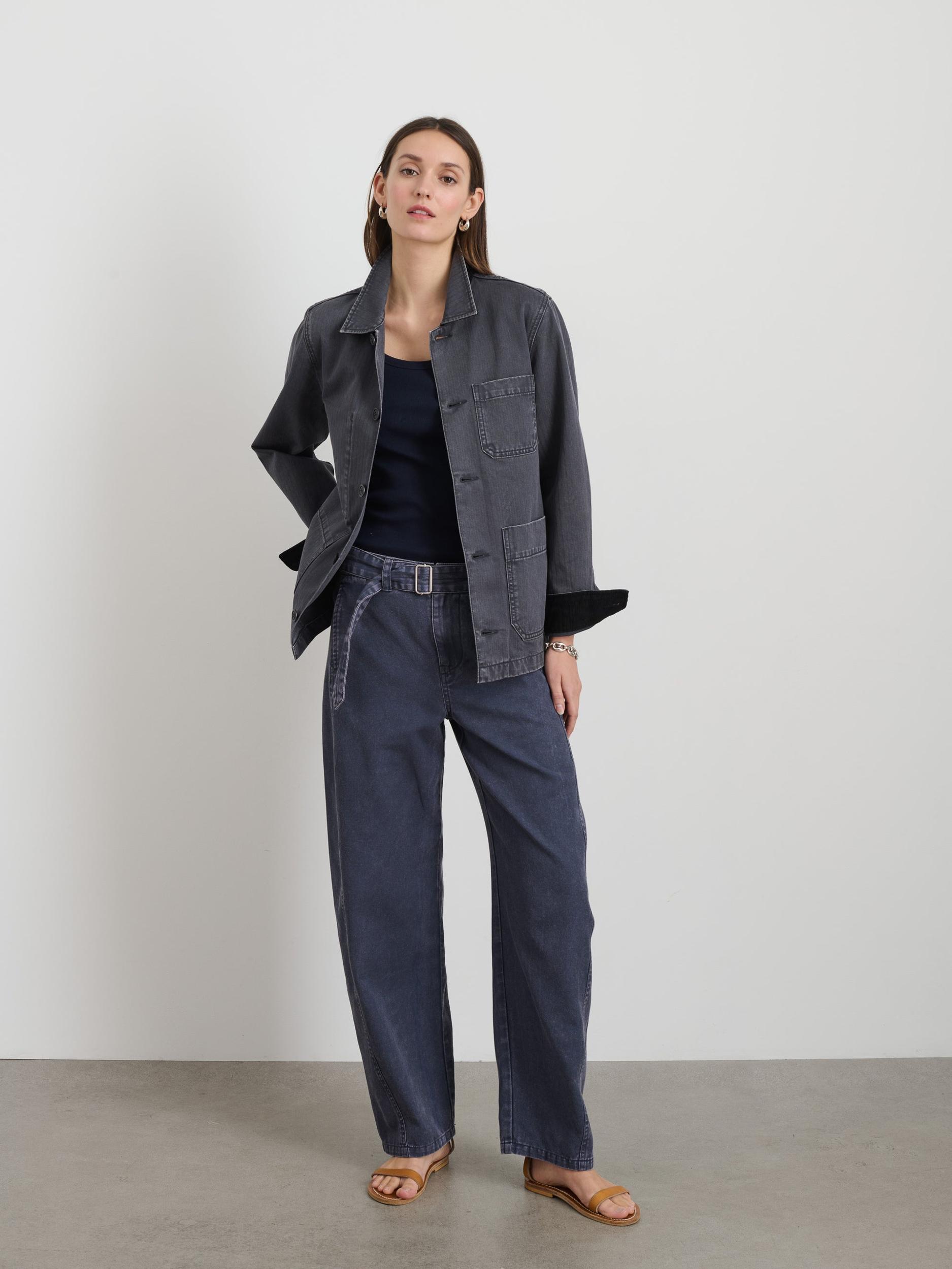 Britt Work Jacket in Herringbone Product Image