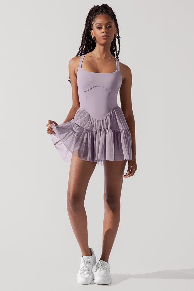 Corset Pirouette Dress - Lilac Product Image