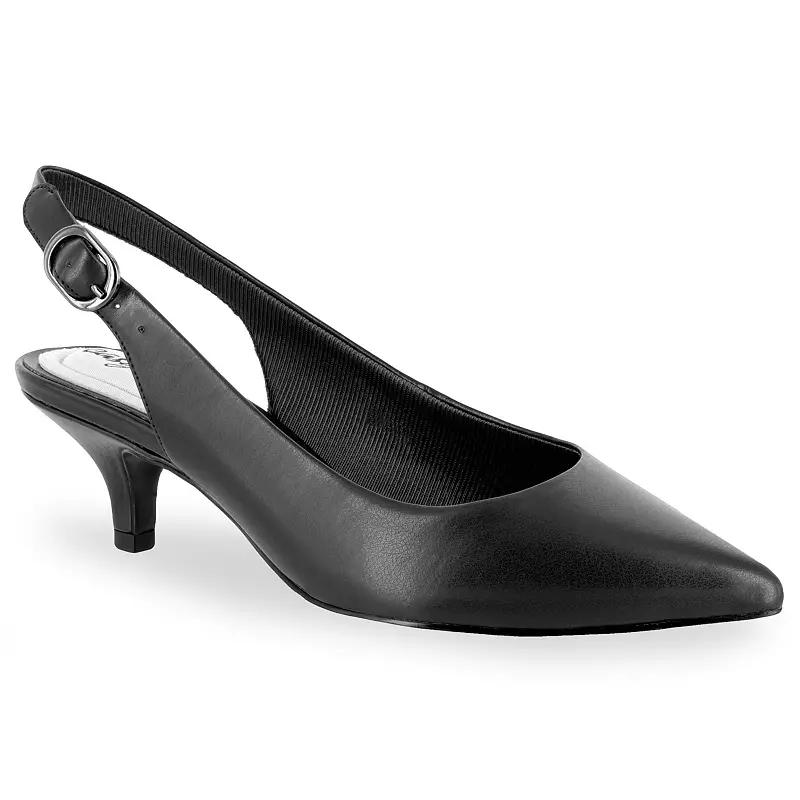 Easy Street Faye Women's Slingback Heels,  Product Image
