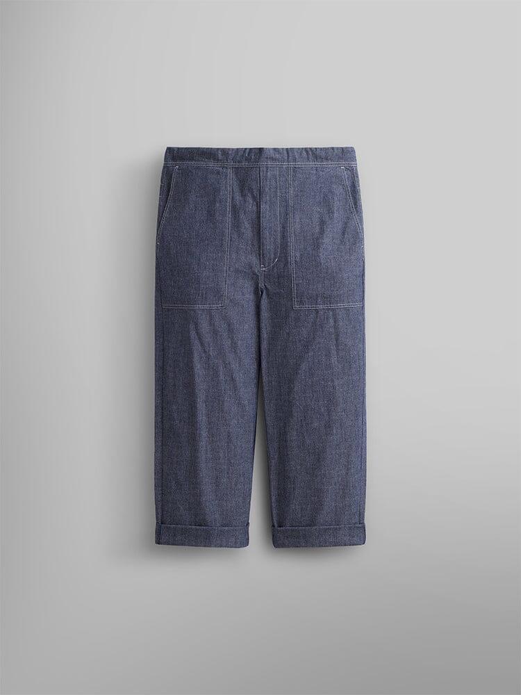 WIDE LEG COTTON TROUSER Male Product Image