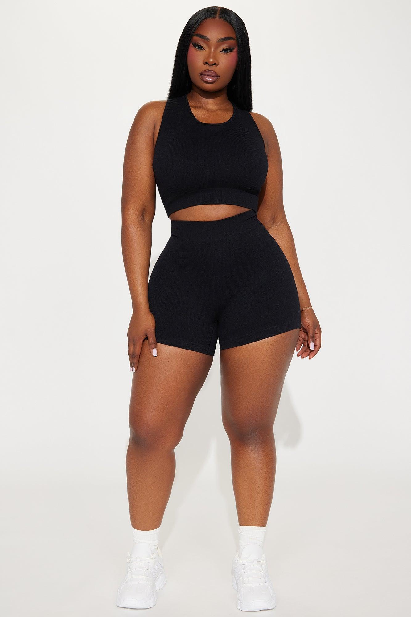 Beach Body Effortless Seamless Sports Bra - Black Product Image