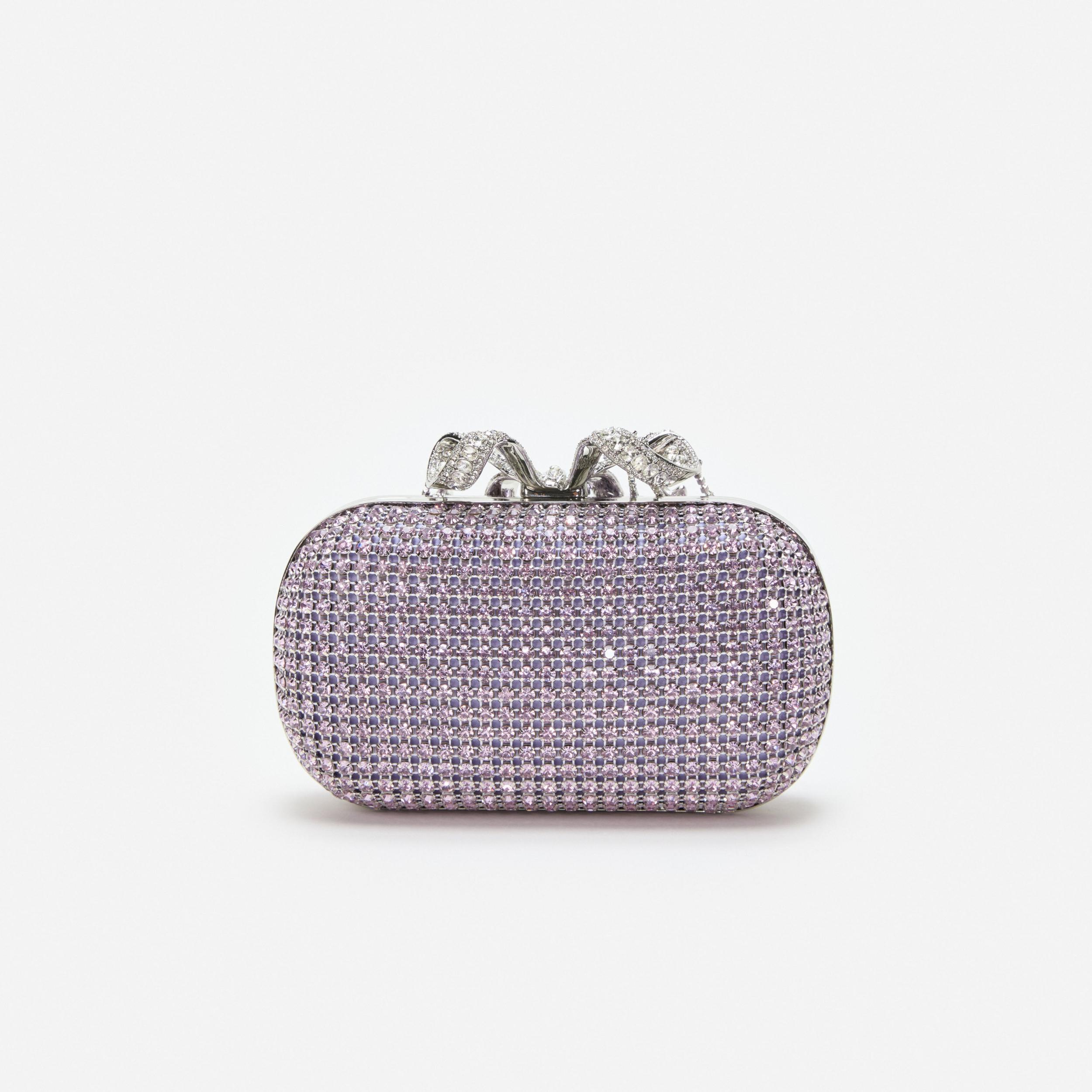 Lilac Chainmail  Clutch Bag Product Image
