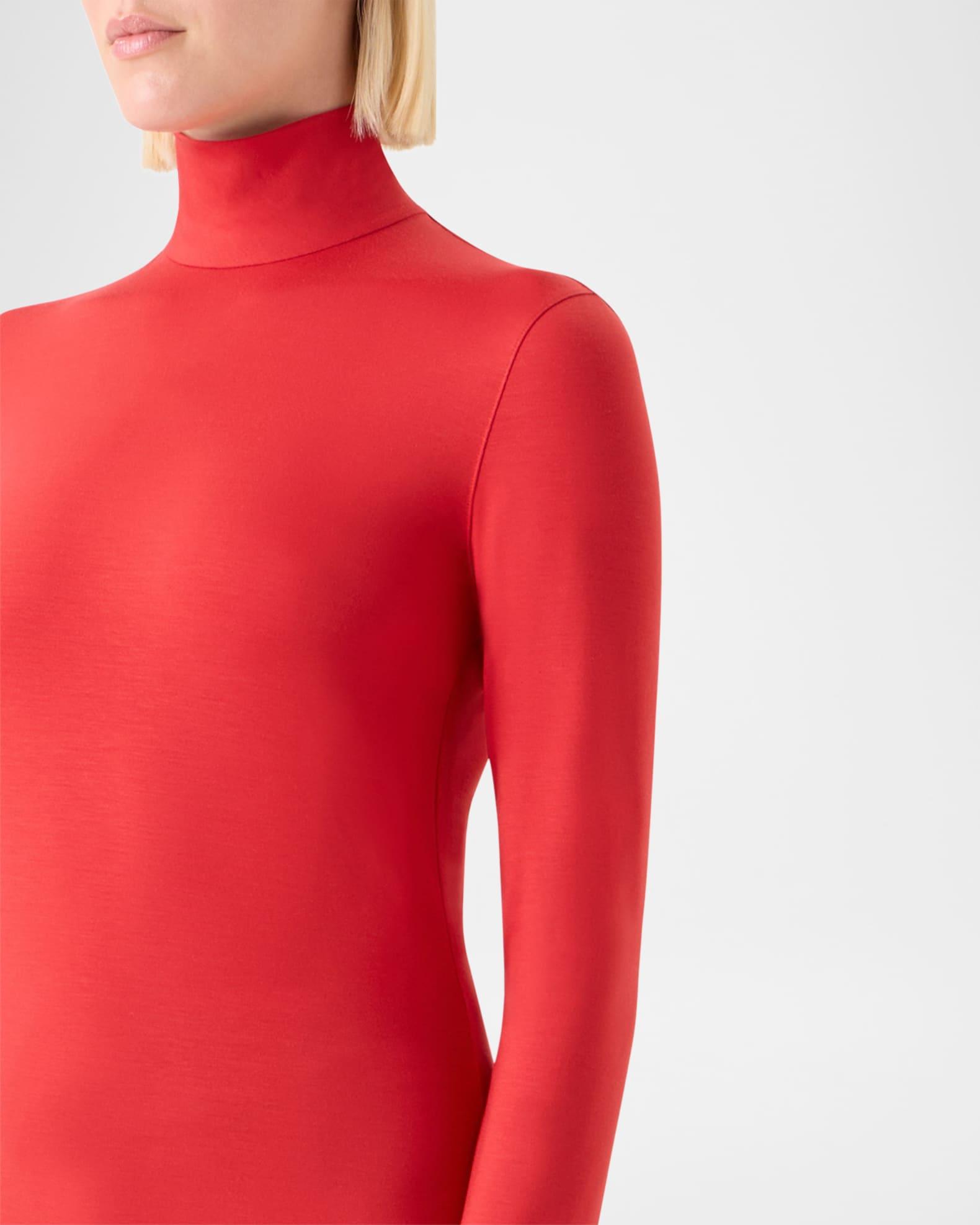 Modal Jersey Mock-Neck Shirt Product Image