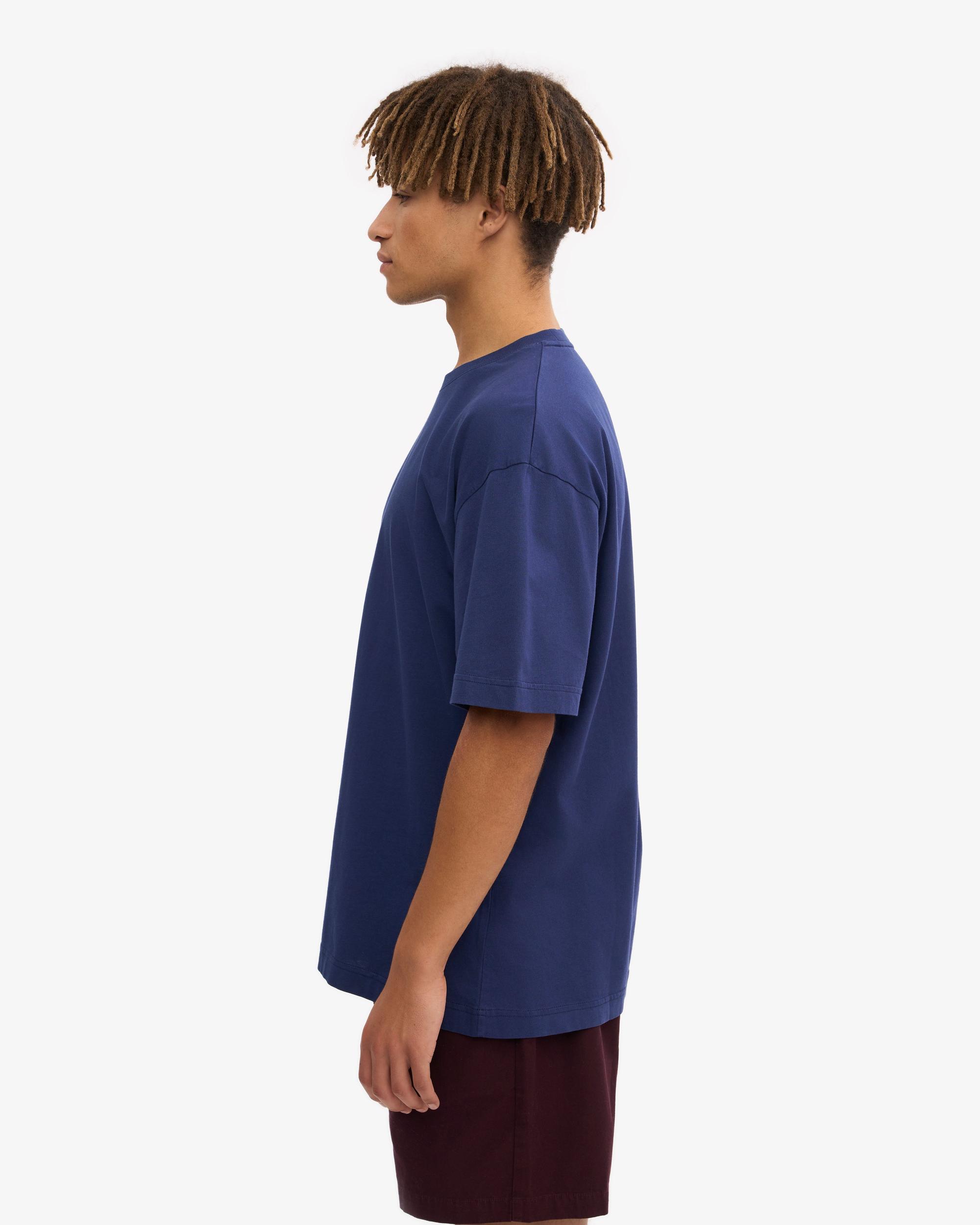 Theory Bron Cotton Polo in Baby Blue Product Image
