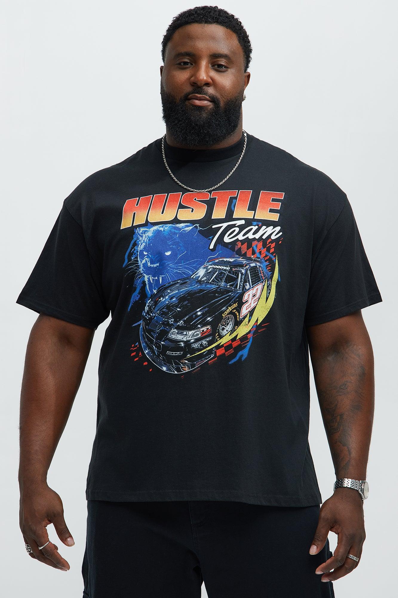 Team Hustle Short Sleeve Tee - Black Product Image