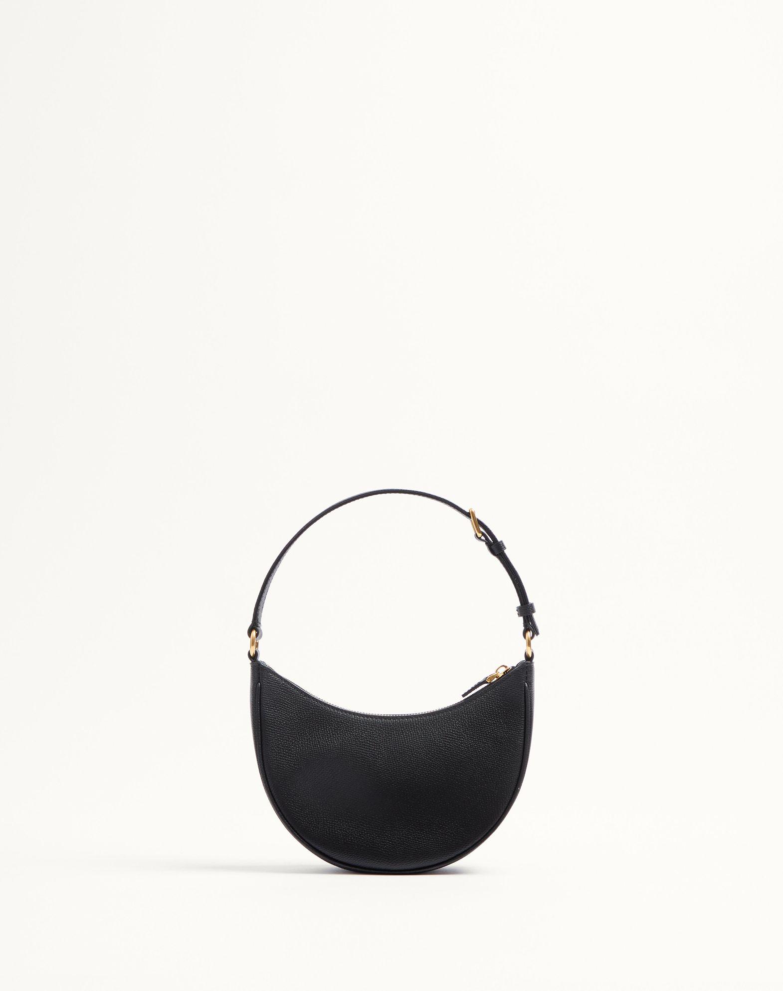 Vlogo Signature Mini Hobo Bag In Grainy Calfskin Product Image