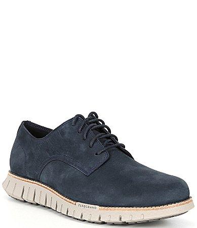 Cole Haan Mens ZERGRAND Remastered Leather Plain Toe Oxfords Product Image