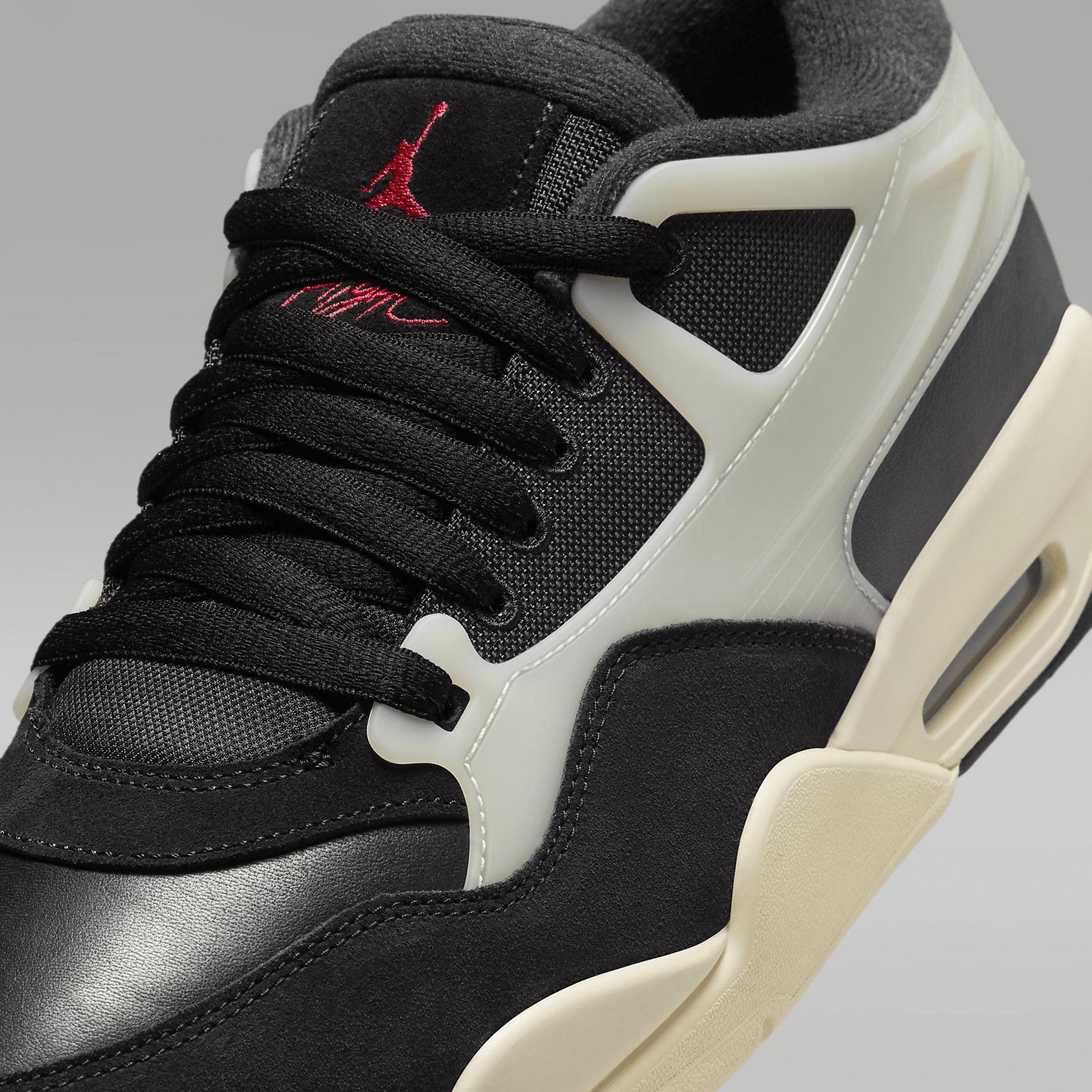 Jordan Mens Jordan AJ 4 RM - Mens Shoes Varsity Red/Black/Wolf Grey Product Image