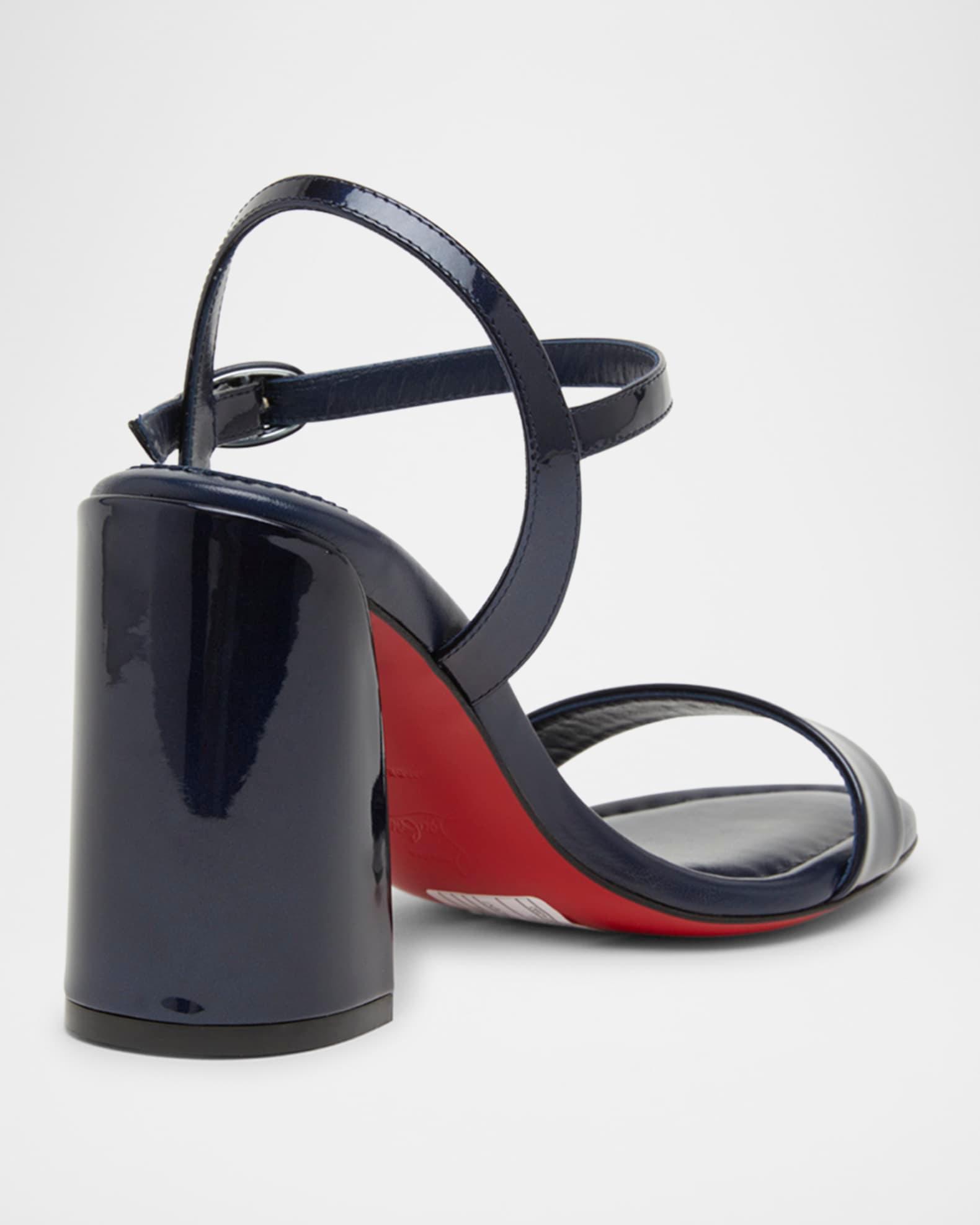 Miss Jane Red Sole Ankle-Strap Sandals Product Image
