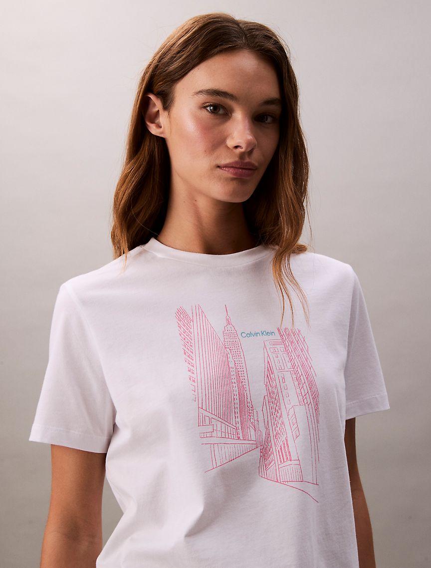City Sketch Graphic Classic T-Shirt  Product Image