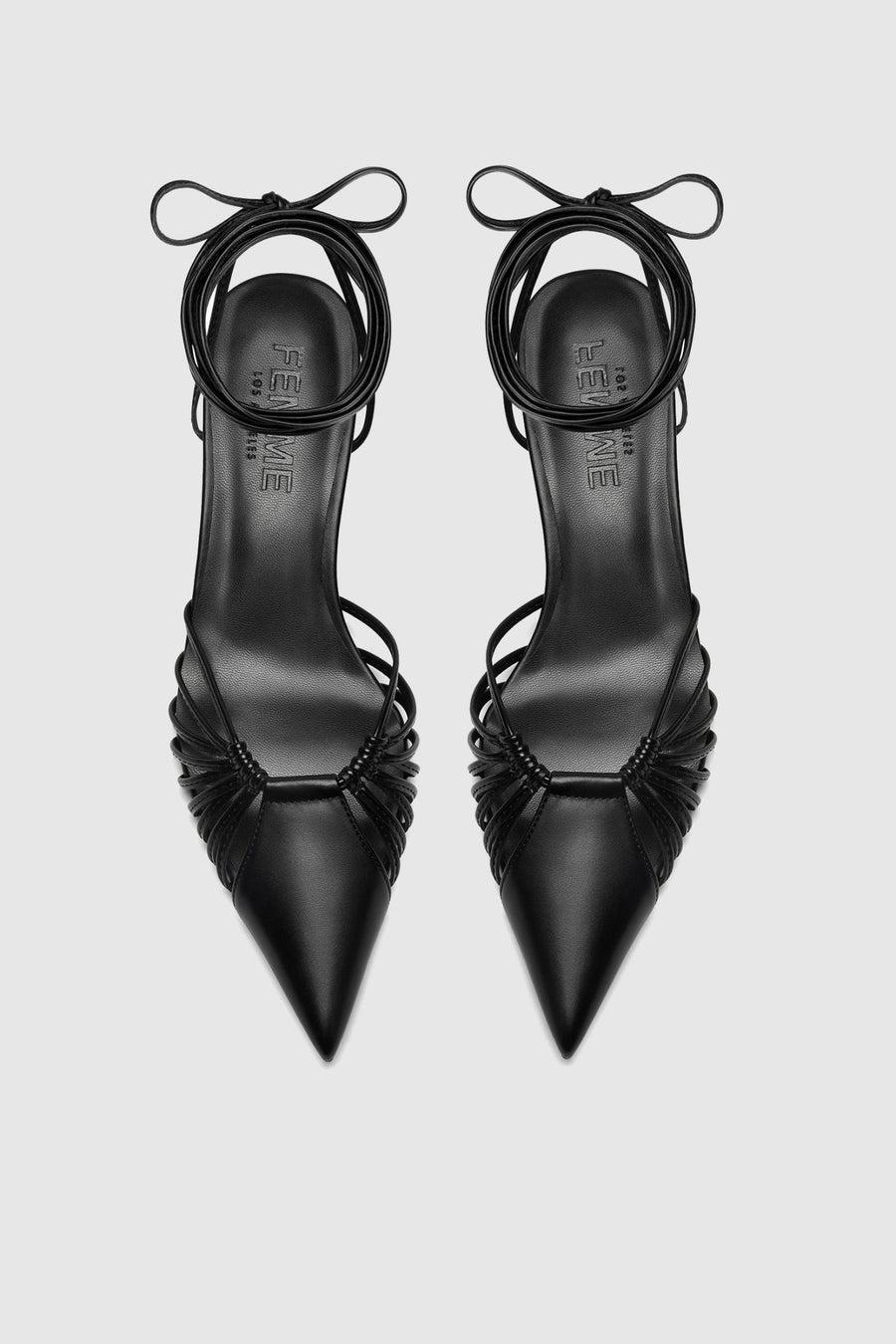 Lori Lace-Up - Noir Product Image