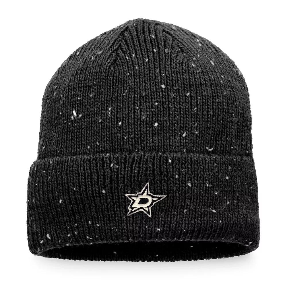 Men's Fanatics Branded Black Dallas Stars Authentic Pro Rink Pinnacle Cuffed Knit Hat, Str Black Product Image